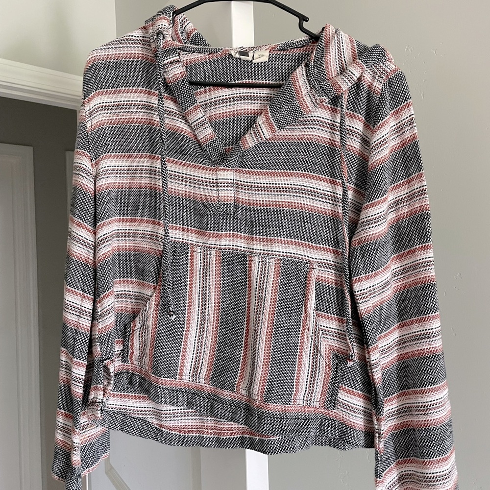 Roxy light weight pancho hoodie